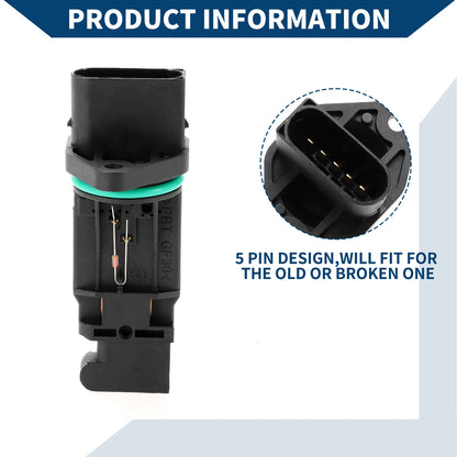 Mass Air Flow Sensor for BMW E65 760Li (2003-2008) - 1 x Quality Meter