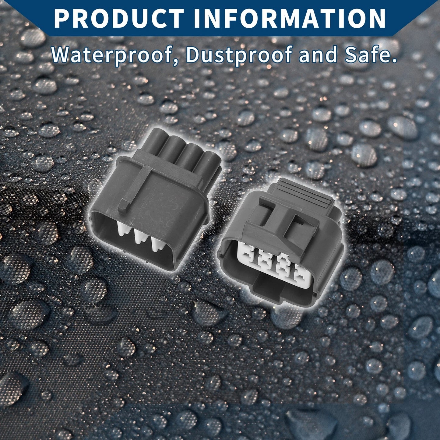 8 Pin OBD1 Distributor Connector Plug for Honda