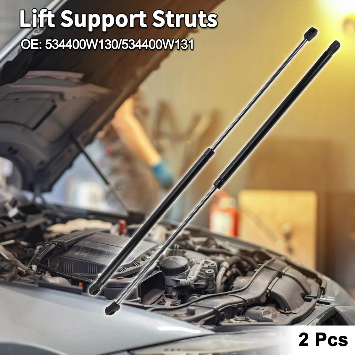 Hood Lift Supports Struts for Lexus ES350 Sedan (2007-2012)