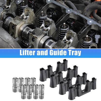 Hydraulic Roller Lifters and Guide Tray for Chevrolet Camaro 5.7L