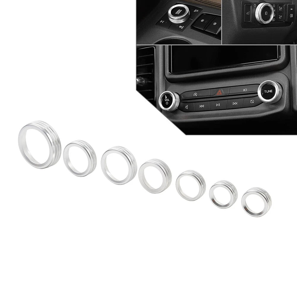 AC Control Knob Trim Ring for Ford Bronco Sport (2021-2024)