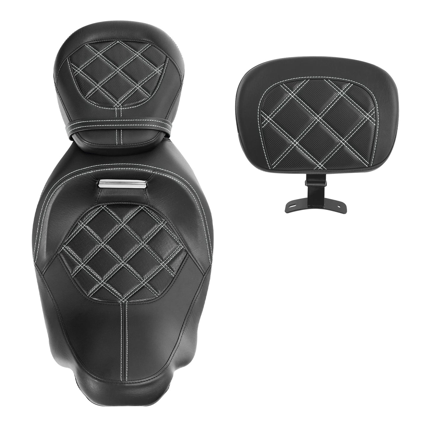 Low-Profile Driver Seats Backrest for Harley Touring (2009-2023)