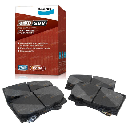 4WD Front Disc Brake Pads for Landcruiser UZJ100 HDJ100 (1998–2007)