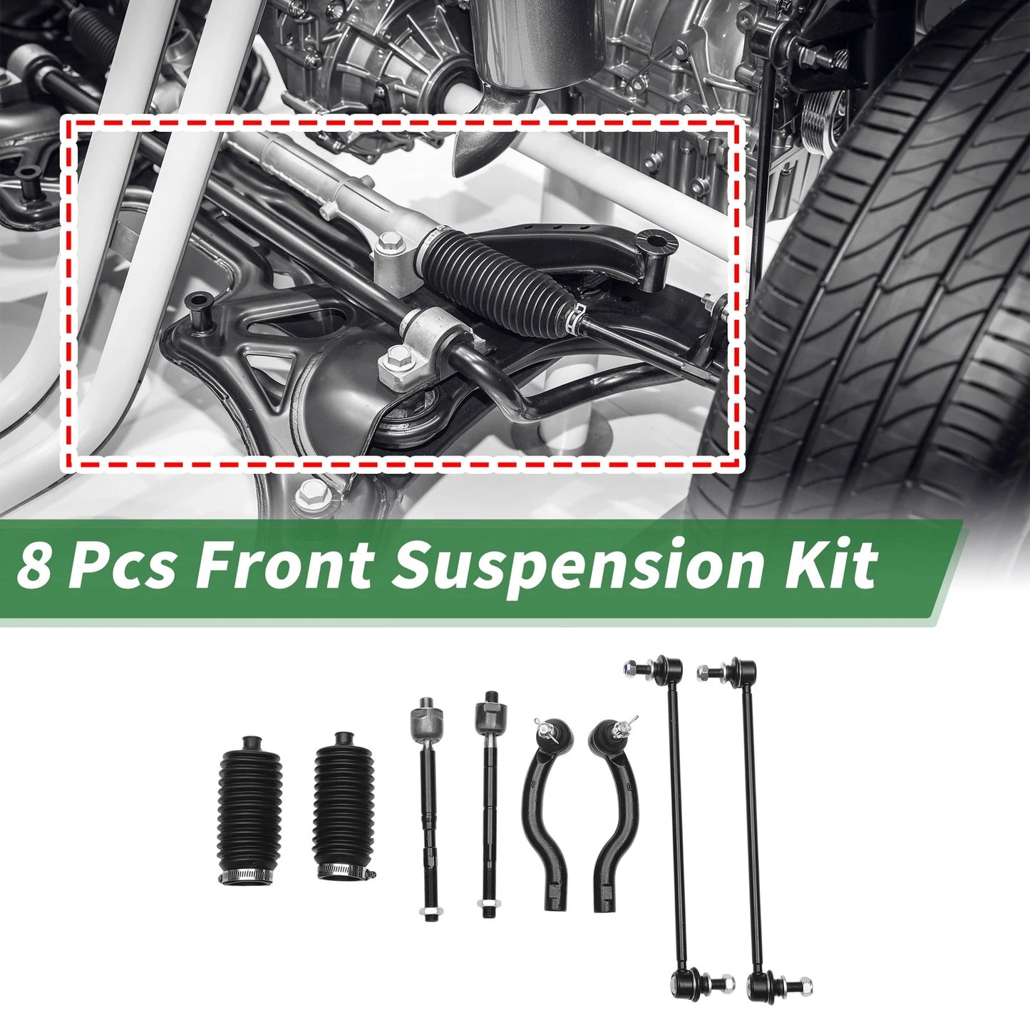 8 x Front Stabilizer Bar Links for Toyota RAV4 (2006-2018)