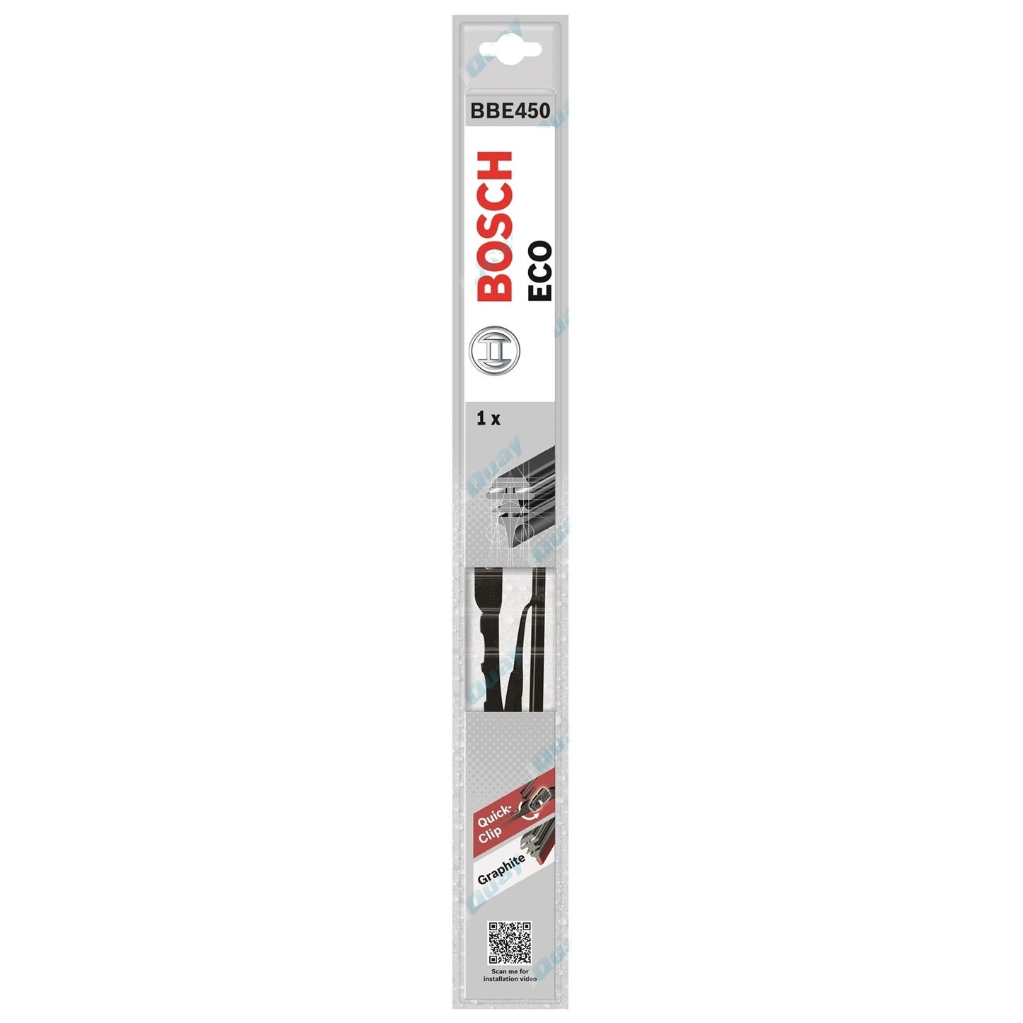 Front Pair Bosch Eco Wiper Blades Set for Nissan Pulsar N15 1.6L 2.0L 1995~2000