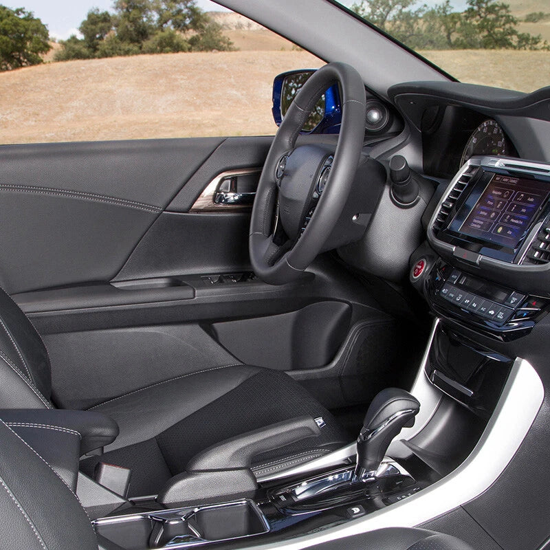 Left & Right Inside Handle Caps for Honda Accord 2013-2018 Black Covers