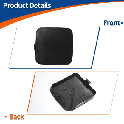 Front Car Bumper Tow Hook Cover for Toyota Rav4 (2009-2011) Unpainted