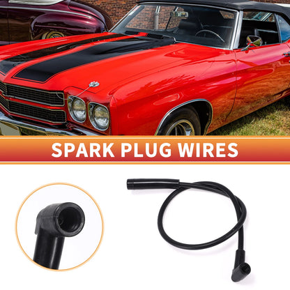 9 Pcs Spark Plug Wires & Coil Cables for Chevrolet Blazer 7.4L V8 (1973-1973)