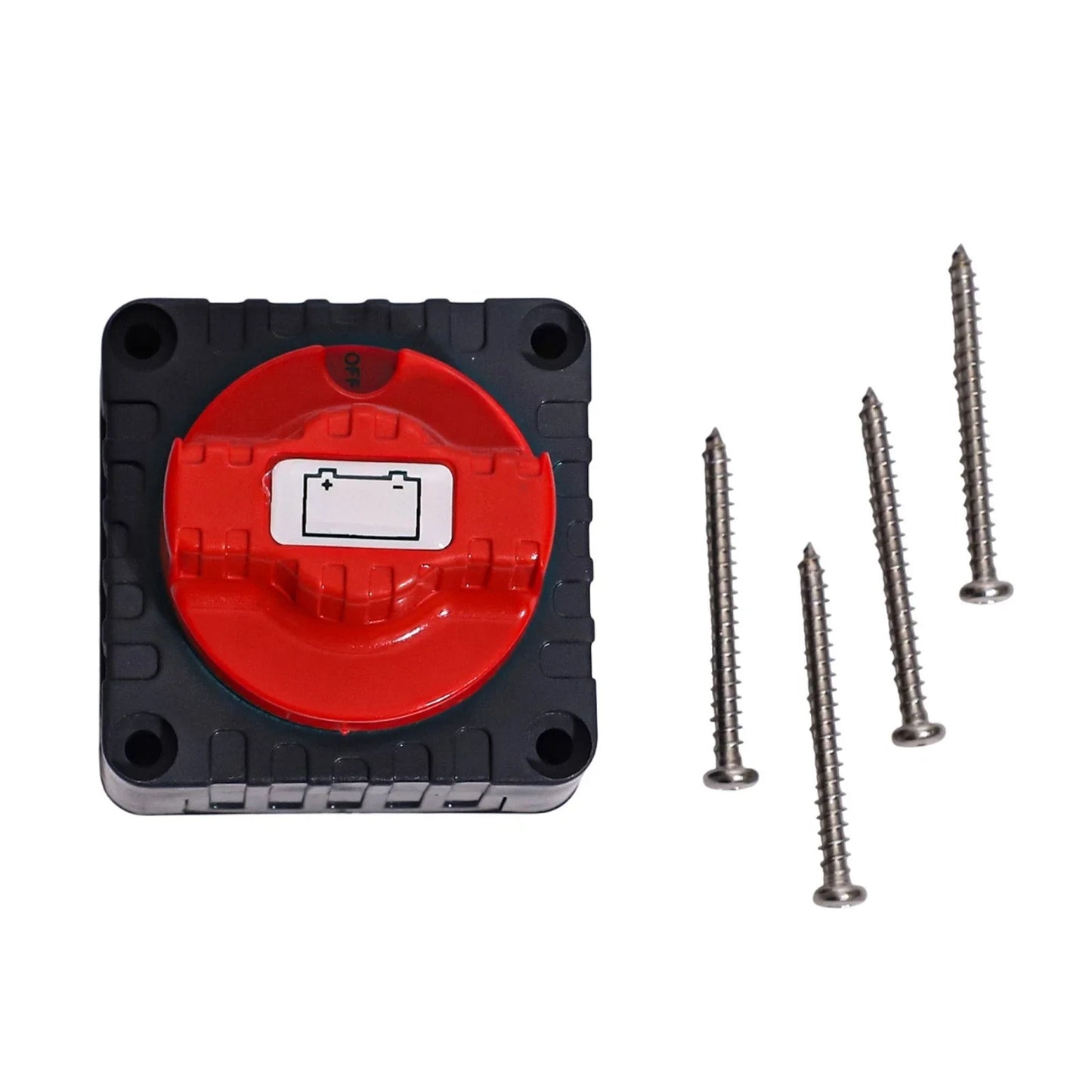 Battery Disconnect Switch for 12V-48V Marine Boat/Truck/RV/Trailer
