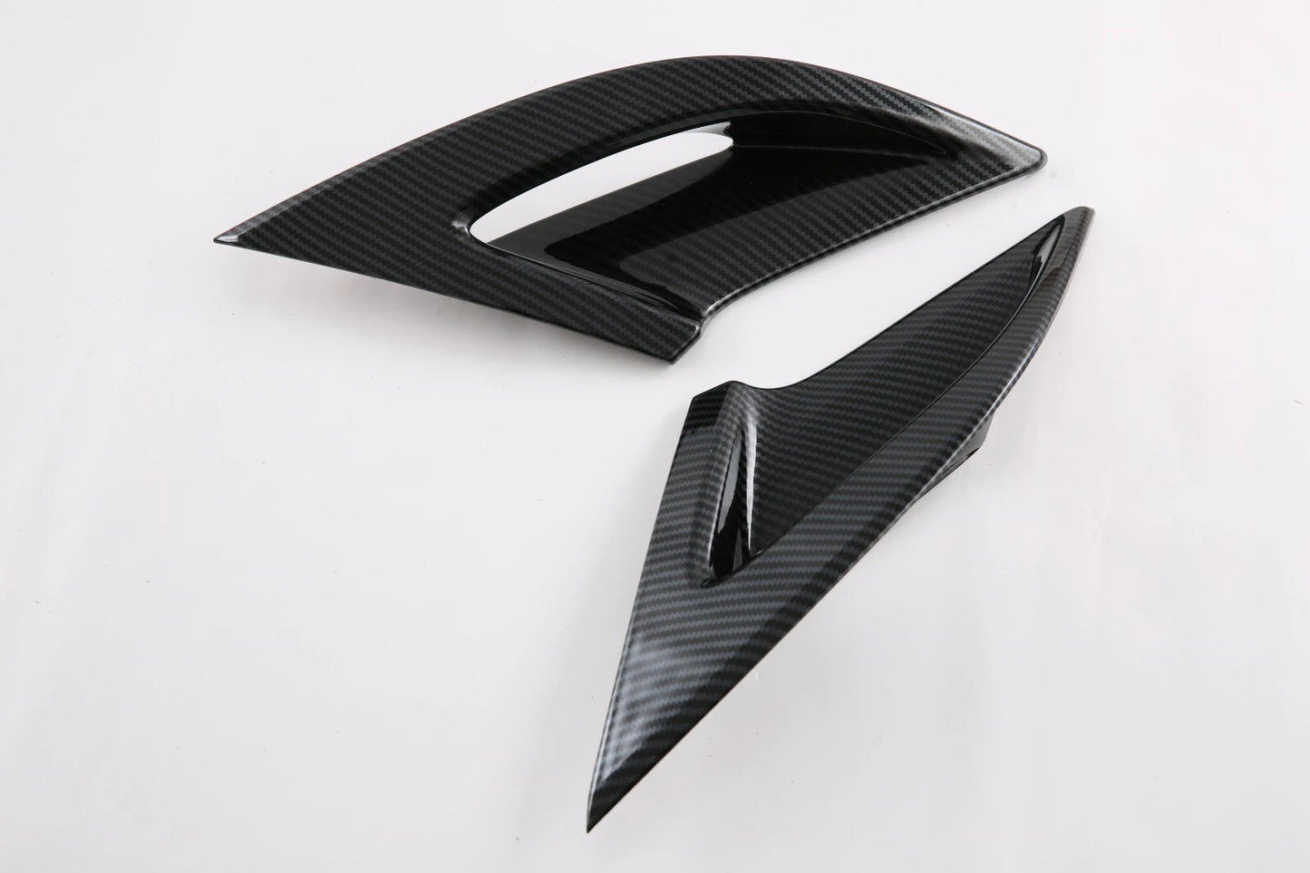 Carbon Fiber Front Fog Light Tail Lamp Lid Cover Trim for Honda Accord (2023)