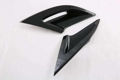 Carbon Fiber Front Fog Light Tail Lamp Lid Cover Trim for Honda Accord (2023)