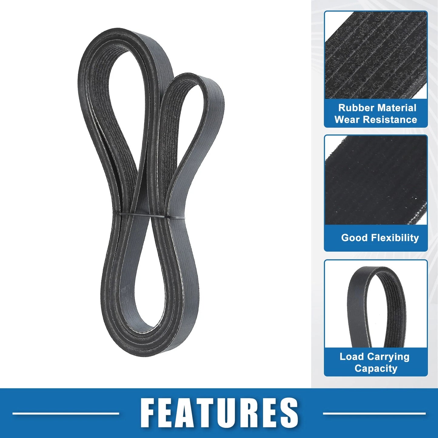 V-Ribbed Serpentine Belt No.9091602571 for Toyota Tacoma V6 4.0L (2005-2015)