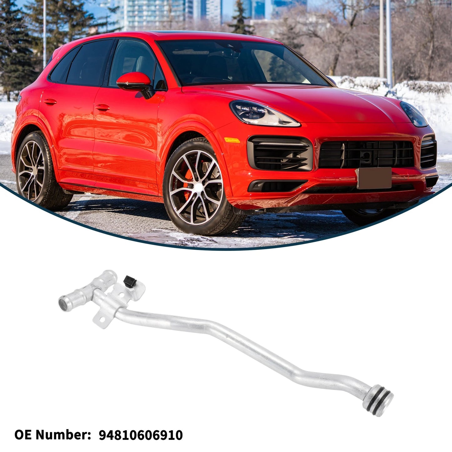 Radiator Hose Coolant Pipe for Porsche Cayenne (2006 - 2009)