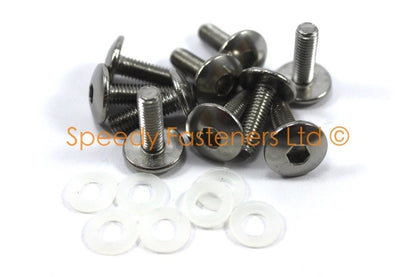 Stainless Fairing & Screen Bolts + DZUS for Honda NSR250 (1984–1987)