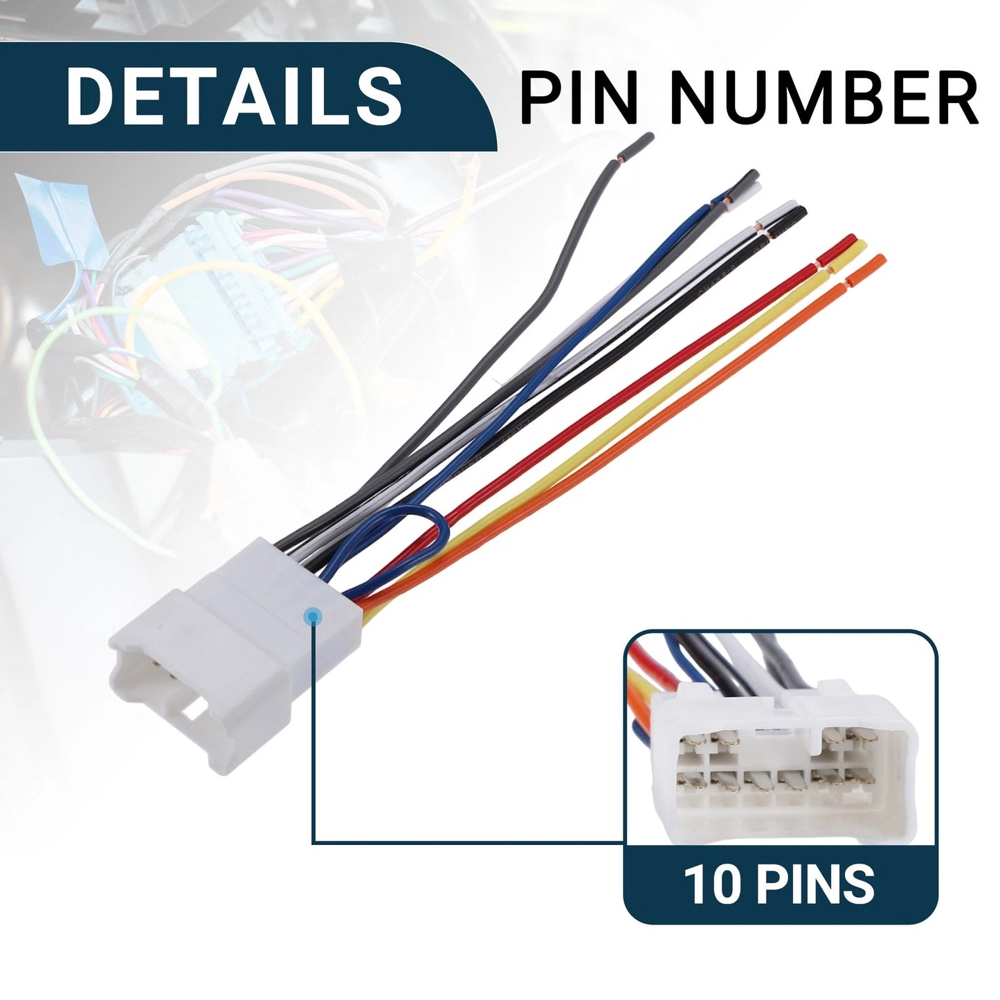 Stereo Wiring Harness for Toyota C-HR (2017-2023)