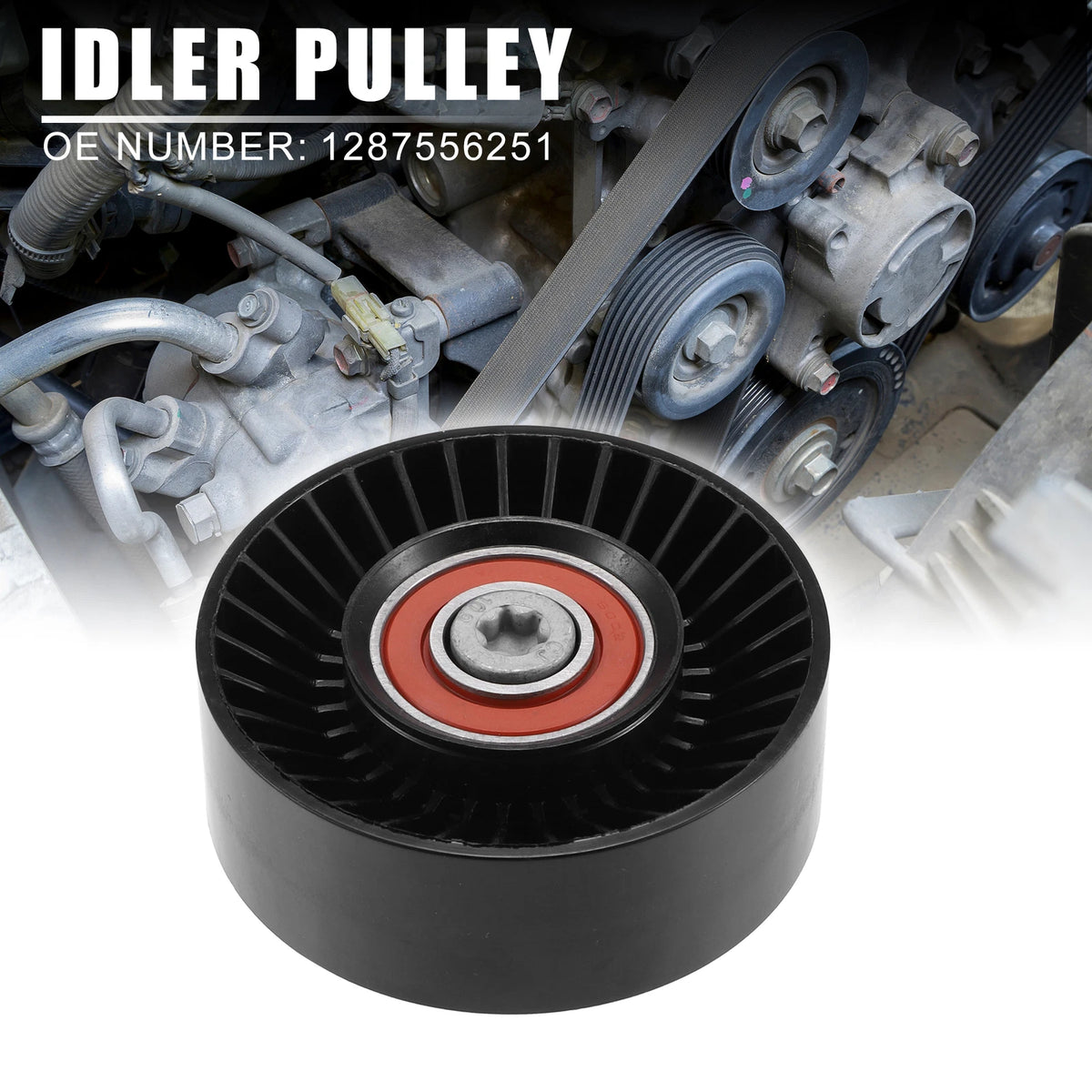 Drive Belt Idler Pulley for BMW 1 Series M (2011)