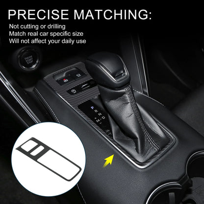 Carbon Fiber Gear Shift Panel Cover for Toyota Harrier 80 Series (1997-2003)