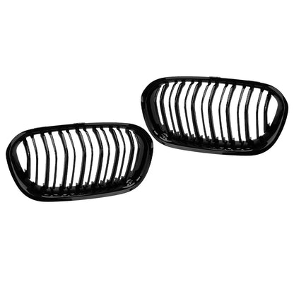 Gloss Black Kidney Grille for BMW 1 Series F20 F21 (2015-2020)