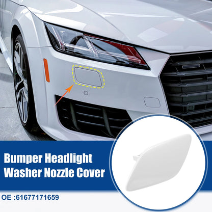 Front Bumper Headlight Washer Nozzle Cover for BMW 335i (2007-2013)