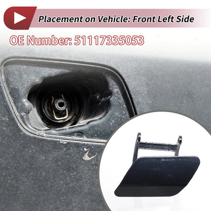 Front Left Washer Nozzle Cover for BMW 740i (2013-2015) - Blue Cap