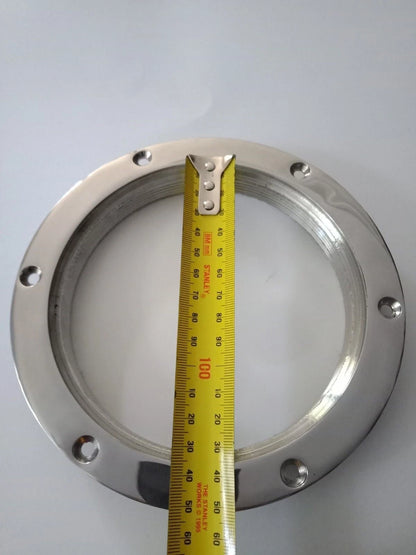 Inspection Port / Deck Plate 170mm OD 316 Stainless Steel for Marine Use