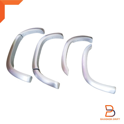 4" 1D4 Silver Fender Flare Arch for Toyota Hilux Ute (1997-2005)