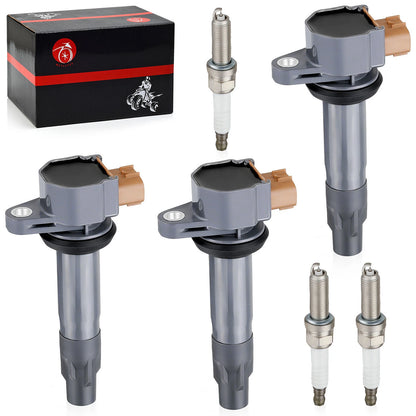 3 x Ignition Coil & Spark Plug for Can-Am Maverick X3 Max Turbo (2018–2022)