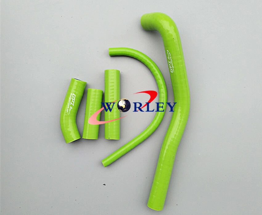 5PCS Silicone Radiator Hoses for Kawasaki KX500 (1988-2004)
