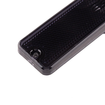 Front Bumper Side Marker Lights Black Lens for Jeep Wrangler (1997-2006)