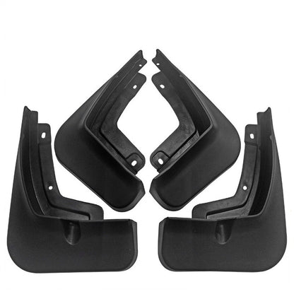 4Pcs Black Plastic Mudguards Splash Guards for Tiggo 8 (2018-2020)