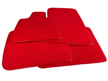 Red Floor Mats for Rolls Royce Ghost (2010-2023) - Tailored Carpets, Premium
