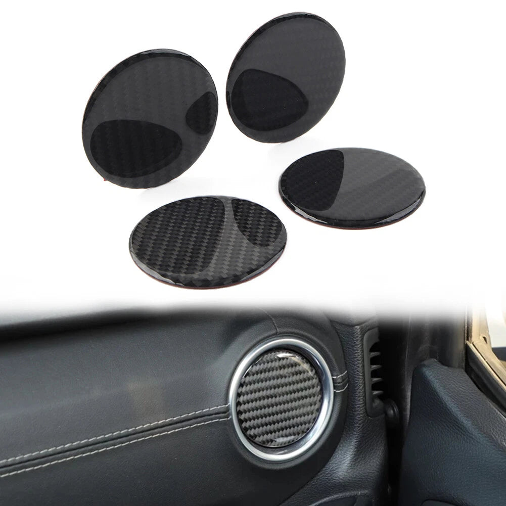 4 x Dashboard Air Condition Vent Cover Trim for Jeep Wrangler JK JL JT (2007-2023)