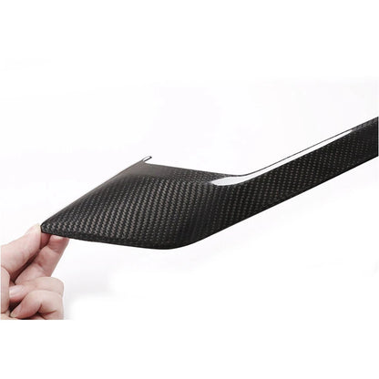 Carbon Fiber Center Air Condition Outlet Vent Cover Trim Fit For BMW X3 X4 2018+