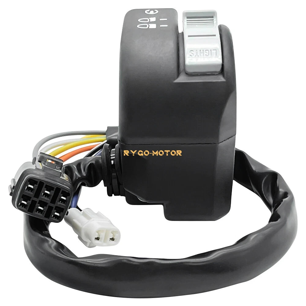 Left Handlebar Switch Start Stop Headlight for Suzuki King Quad 500 750 4x4