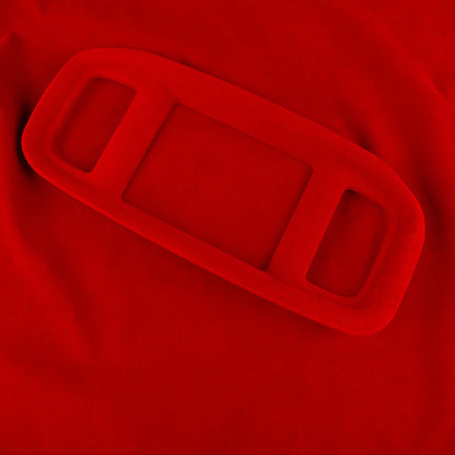 1x Red Central Control Navigation Panel Cover for Dodge Charger (2015-2023)