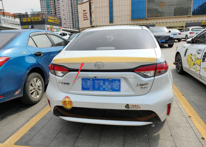 Rear Trunk Spoiler Wing for Toyota Corolla Sedan 2019-2024, Unpainted ABS