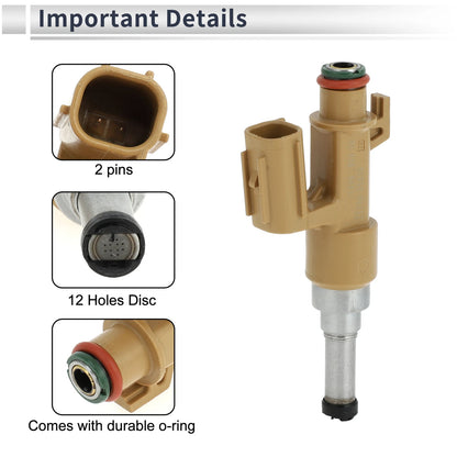 Fuel Injector for Lexus GX460 4.6L V8 (2010-2021) 1 Pc Khaki
