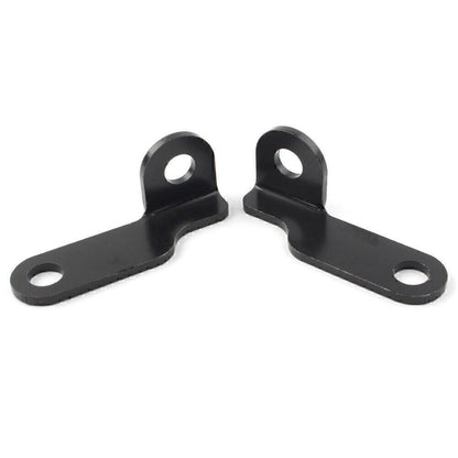 Black Fork Clamp Turn Signal Light Mount for Harley Motorcycle