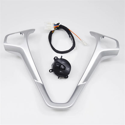Steering Wheel Trim + Right Switch Button for Ford Fiesta MK7 MK8 Ecosport (2013)