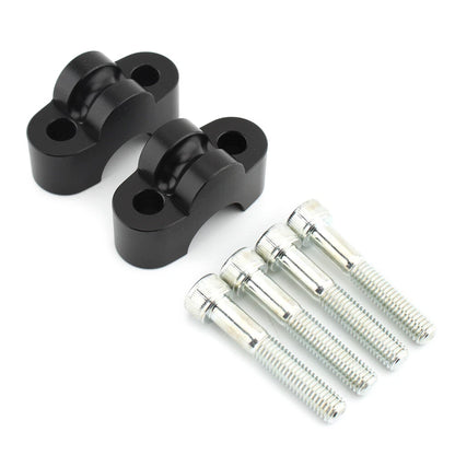 Black Motor Handle Bar Riser Mounting Clamp for Honda CB1100 RS, CB1100EX (2017-2023)