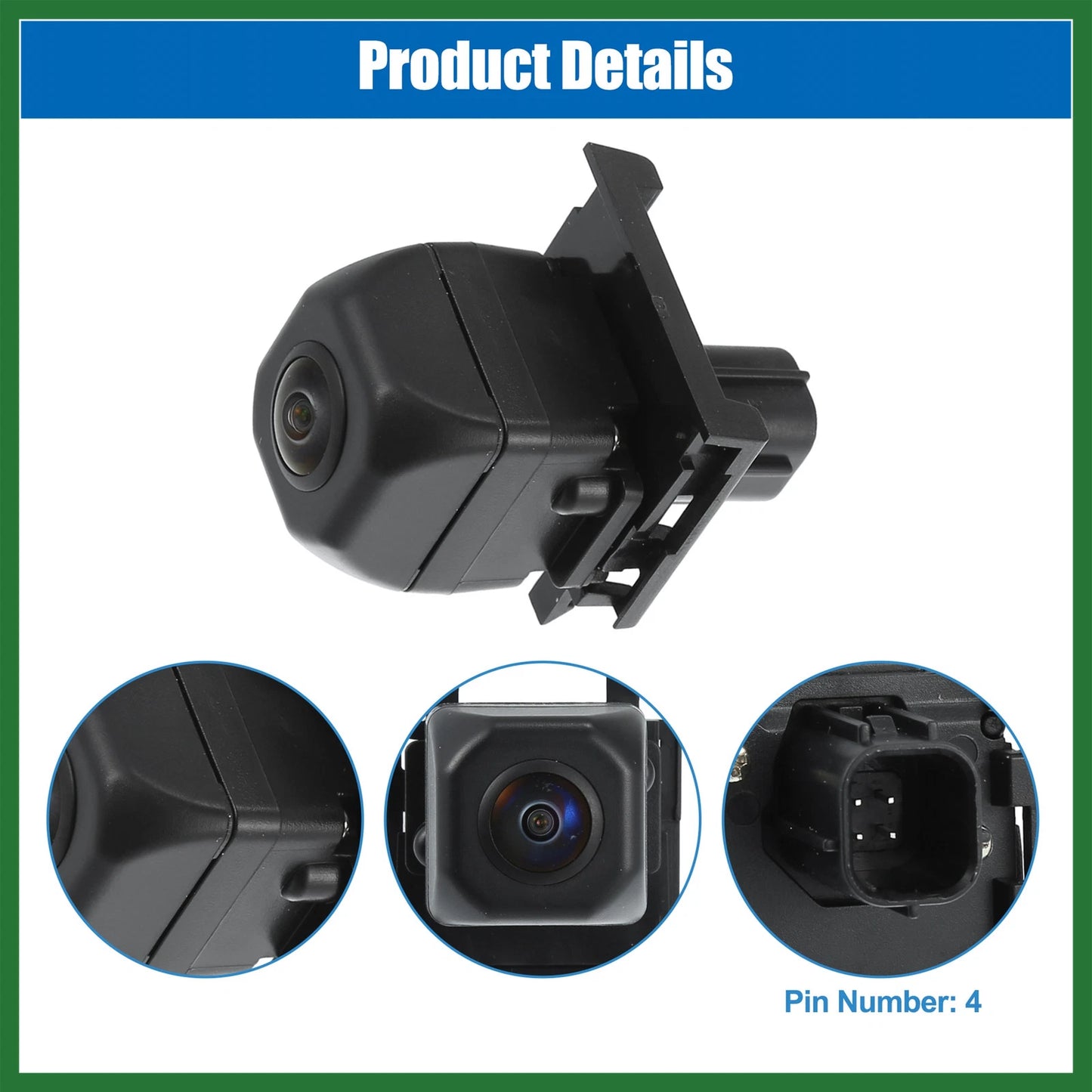 Rear View Back Up Camera for Toyota Hilux (2005-2023)