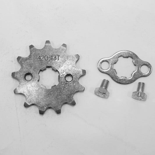 13T 17mm Front Sprocket for PIT TRAIL QUAD DIRT BIKE ATV BUGGY