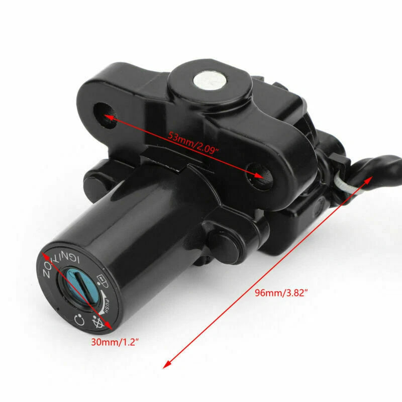 Ignition Lock Key for YZF R1, FZ6, R6S, R6 (2002-2011)