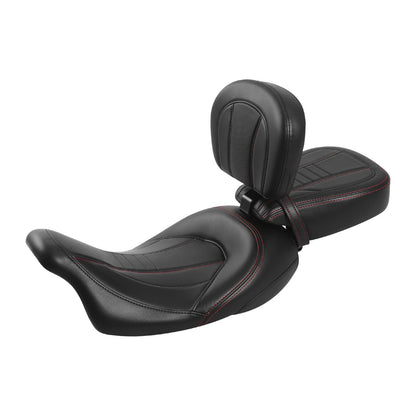 Driver Passenger Seats & Rider Pad for Harley Street Glide (2009-2023)