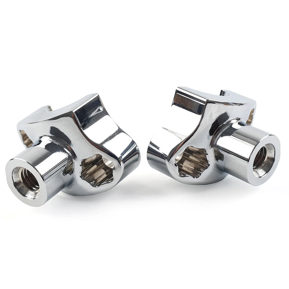 7" Tall Handlebar Risers for Harley Softail Dyna Street Bob