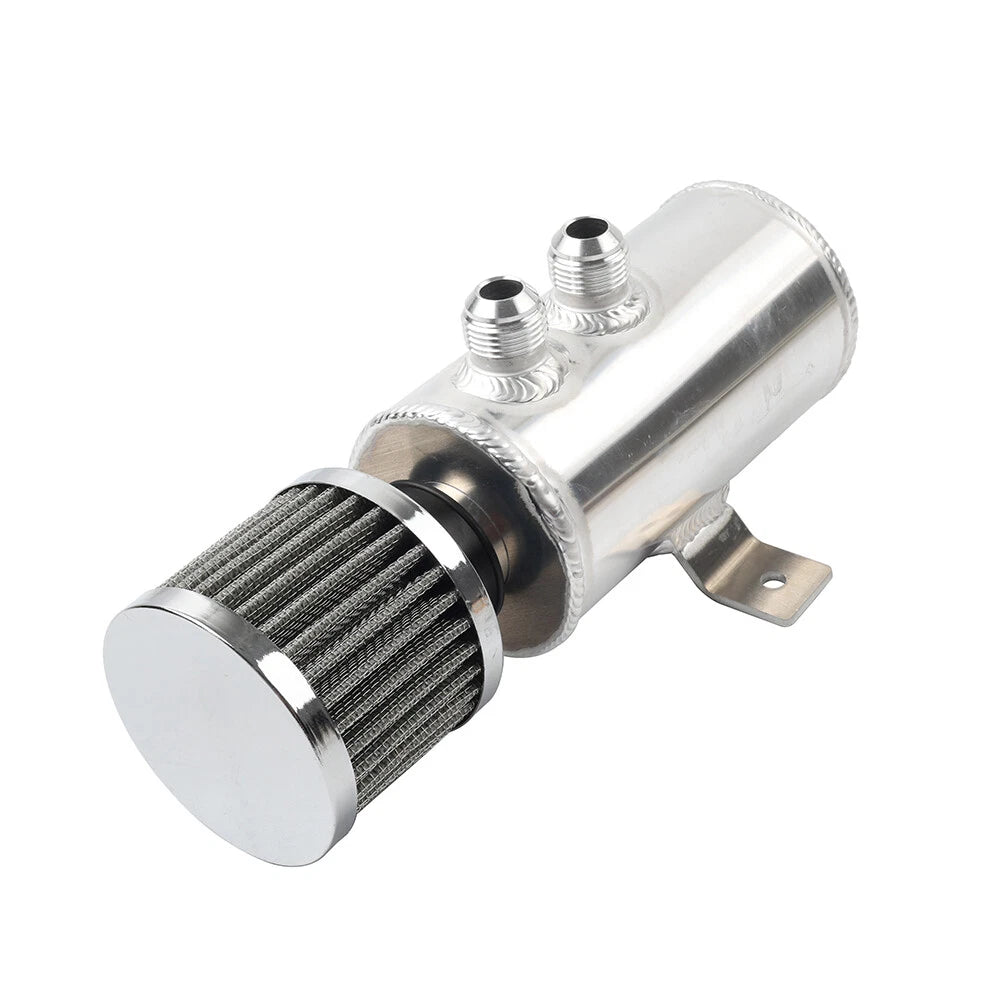 Baffled Oil Catch Can 750ml with Breather Filter for Make & Model