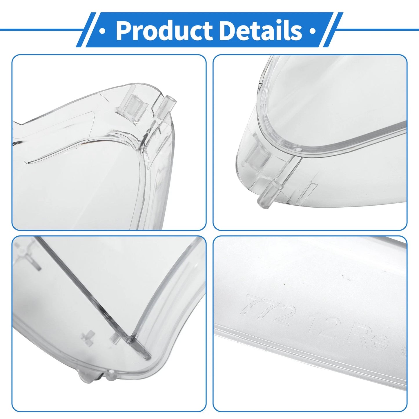 Headlight Lens Covers  for BMW 740i (2001-2005)