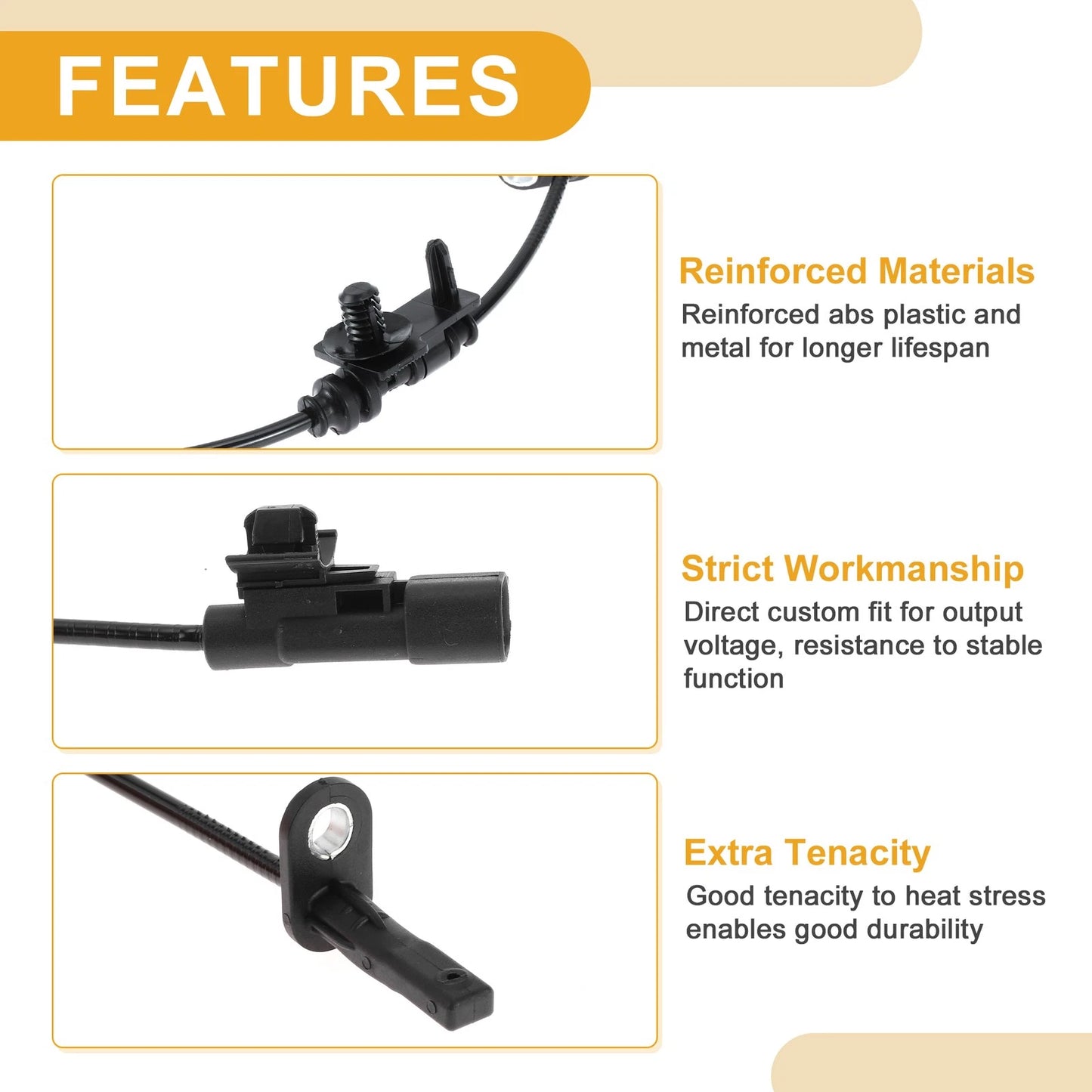 Wheel Speed Sensor for Buick Lacrosse Rear (2017–2018)