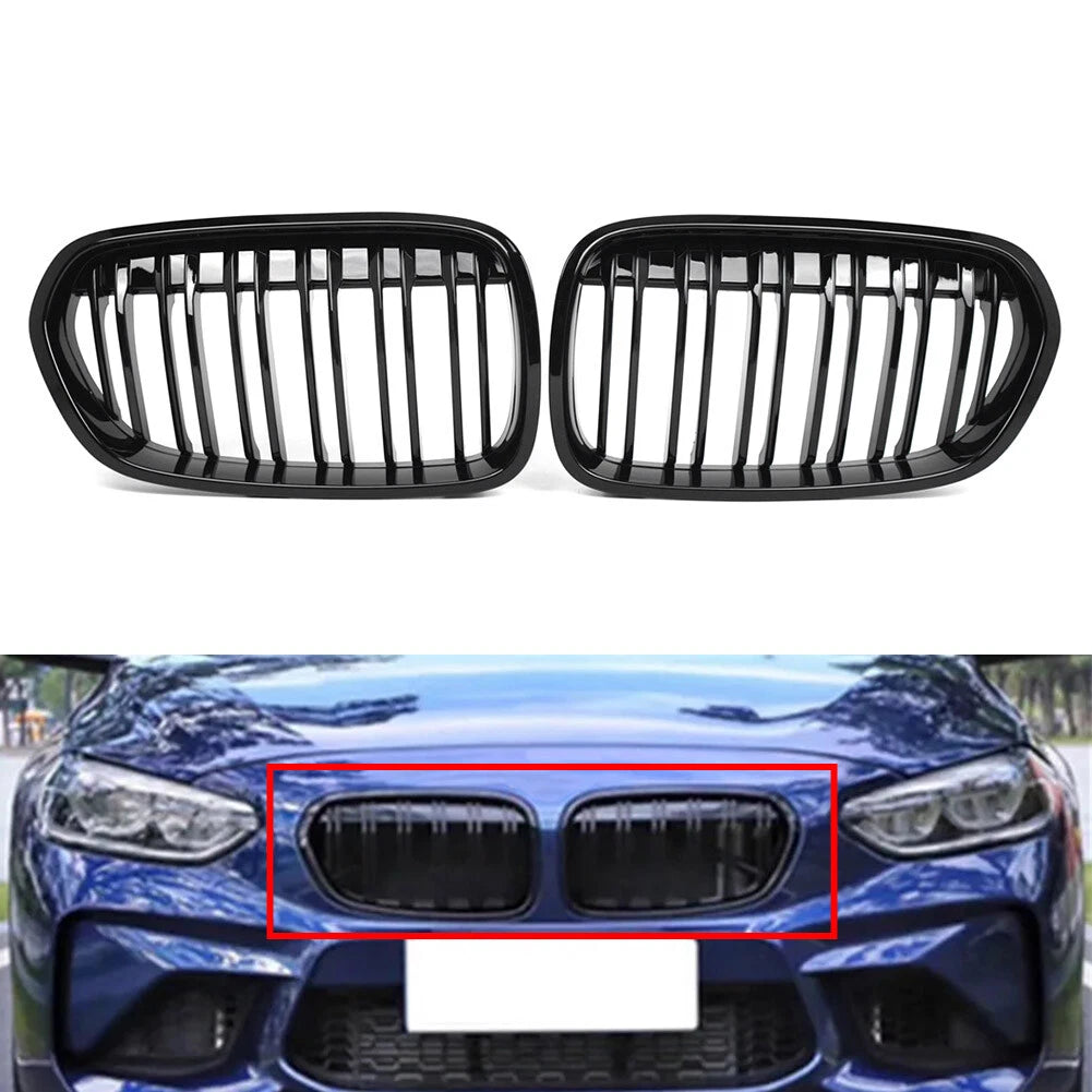 Dual Slat Front Bumper Grille for BMW 1 Series F52 (2016-2021)
