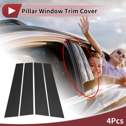 2x Front Left/Right Door Pillar Window Trim for Chevrolet Malibu (2004 - 2007)